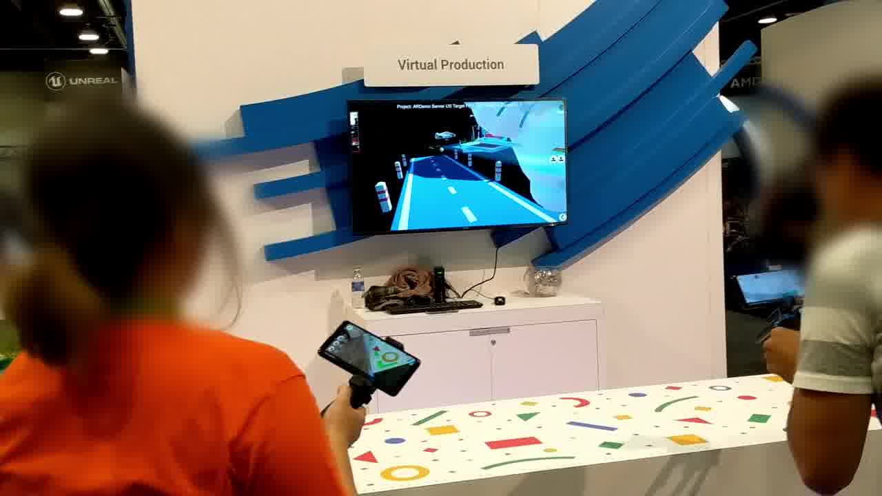 Cover of AR Virtual Movie Set